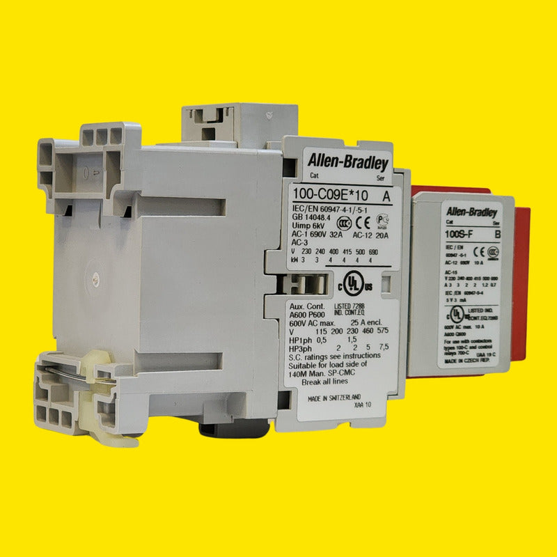 Contactor Seguridad Allen-bradley 100s-c 9a 24v Dc Ser. A
