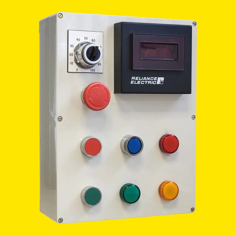 Reliance Electric Botonera Control Con Display Y Potencia Blanco