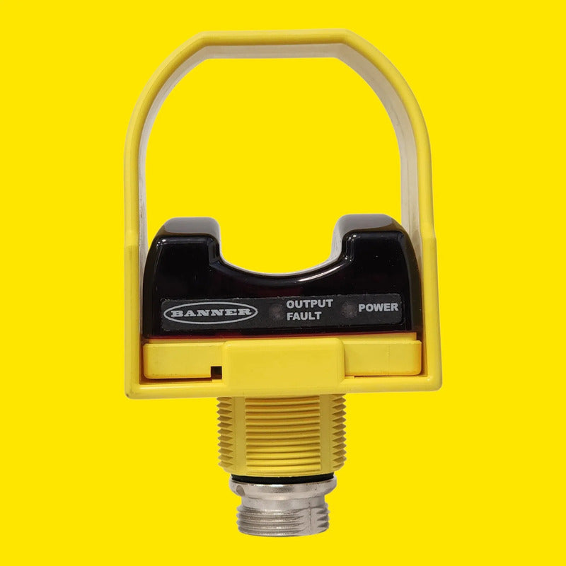 Banner Stbvp6lq 64183 Boton Tactil Optico De Seguridad Amarillo