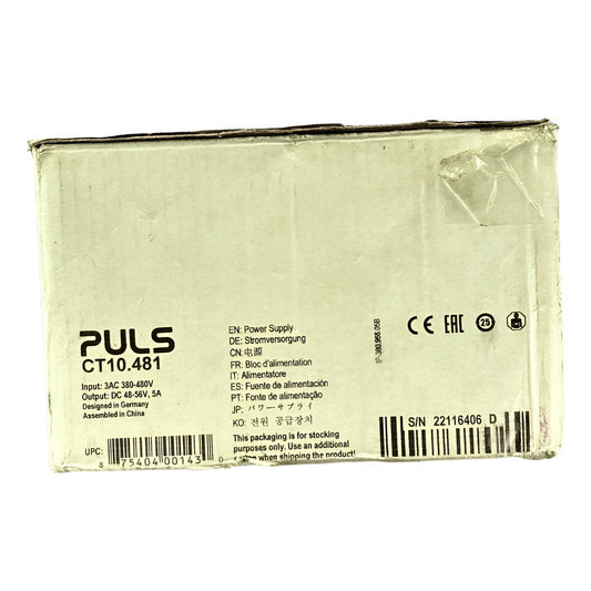 Puls Ct10.481 Power Suply
