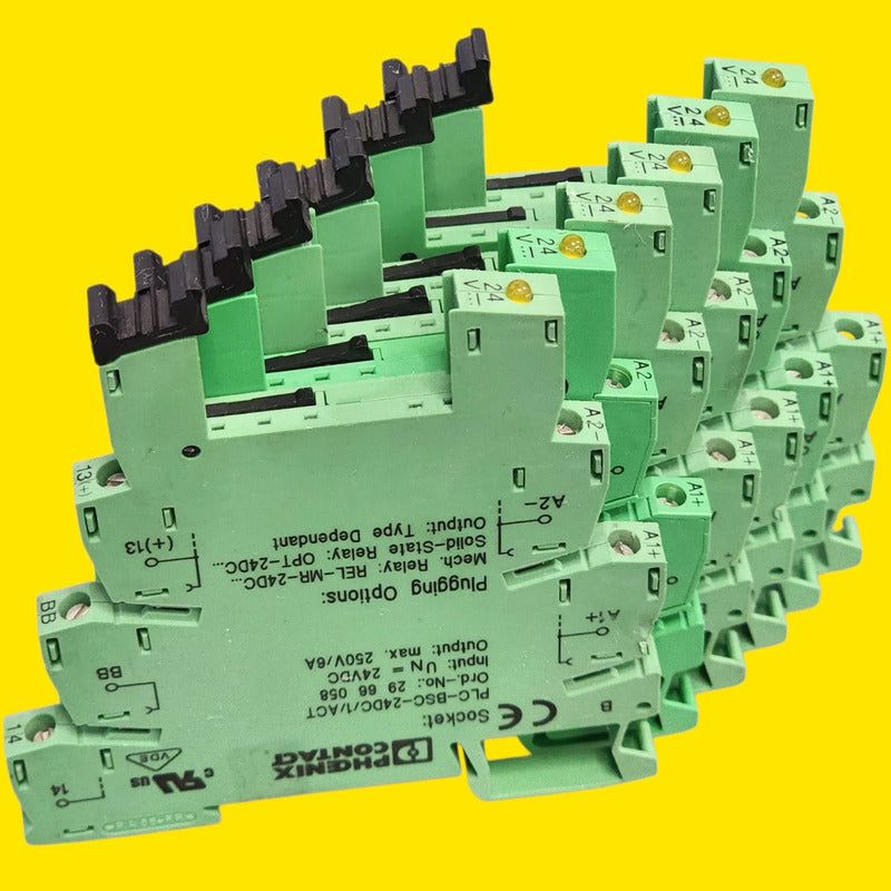 Phoenix Contact Plc-bsc-24dc/21 2966016 Base Para Relé