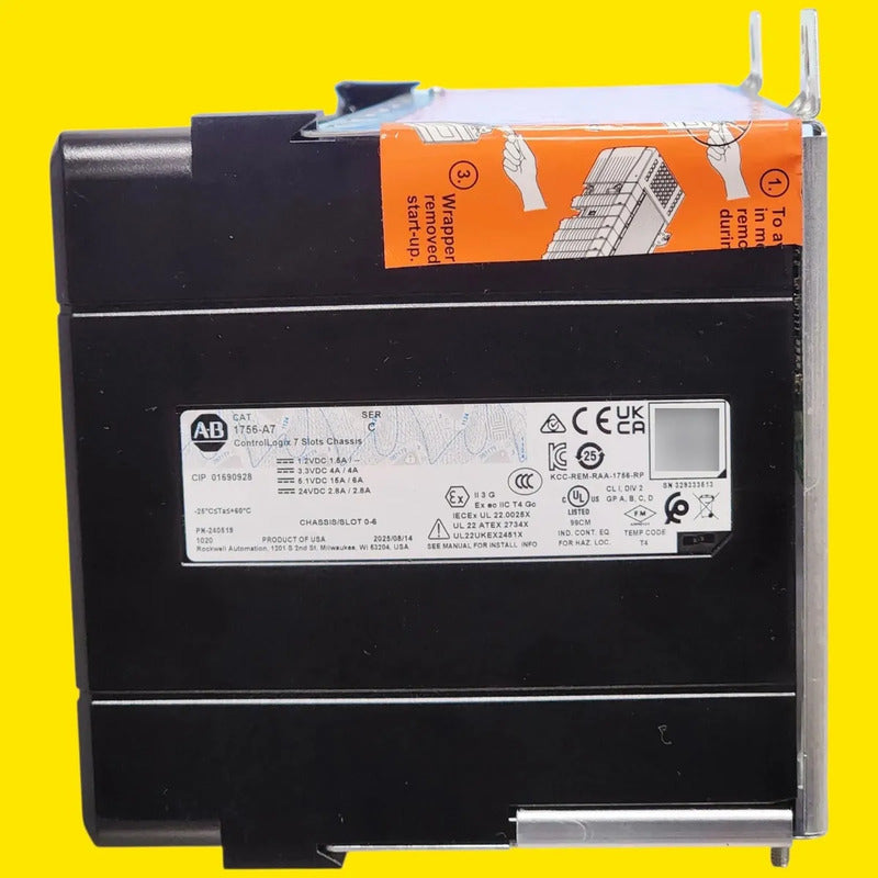 Allen-bradley 1756-a7 7 Slot Controllogix Chasis -