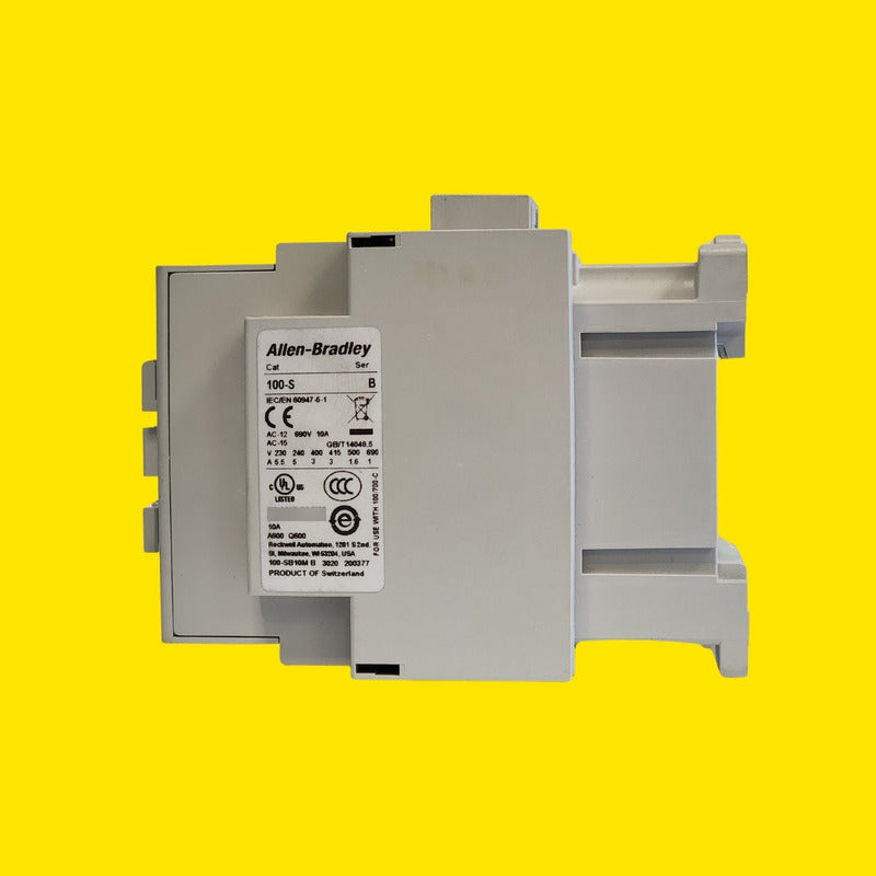 Contactor Allen Bradley 100-c30ej10 30a 3 Polos Bobina Ac/dc