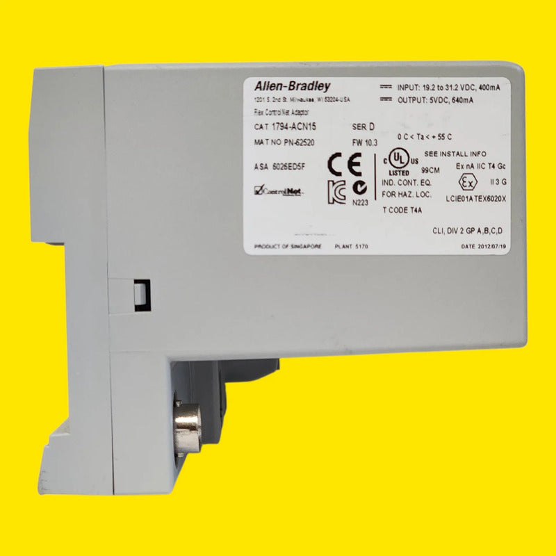 Allen-bradley 1794-acn15 Adaptador Módulo Flex Serie D