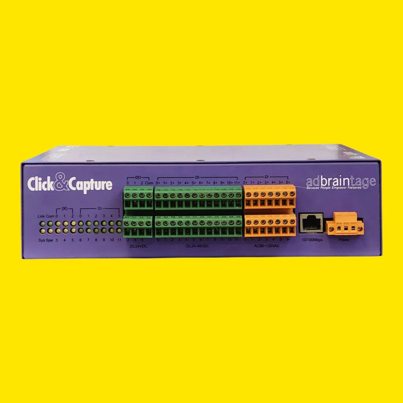 Módulo I/o Ethernet Ccd-400 Adbraintage Industrial
