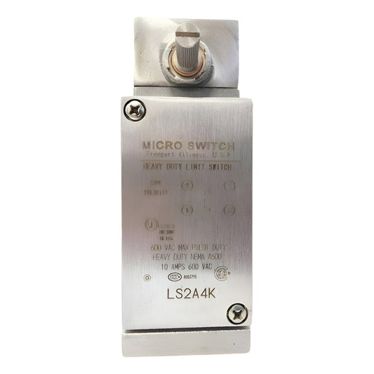 Honeywell Ls2a4k Interruptor De Limite Blanco