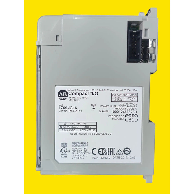 Allen-bradley 1769-ig16: Módulo 16 Entradas Ttl