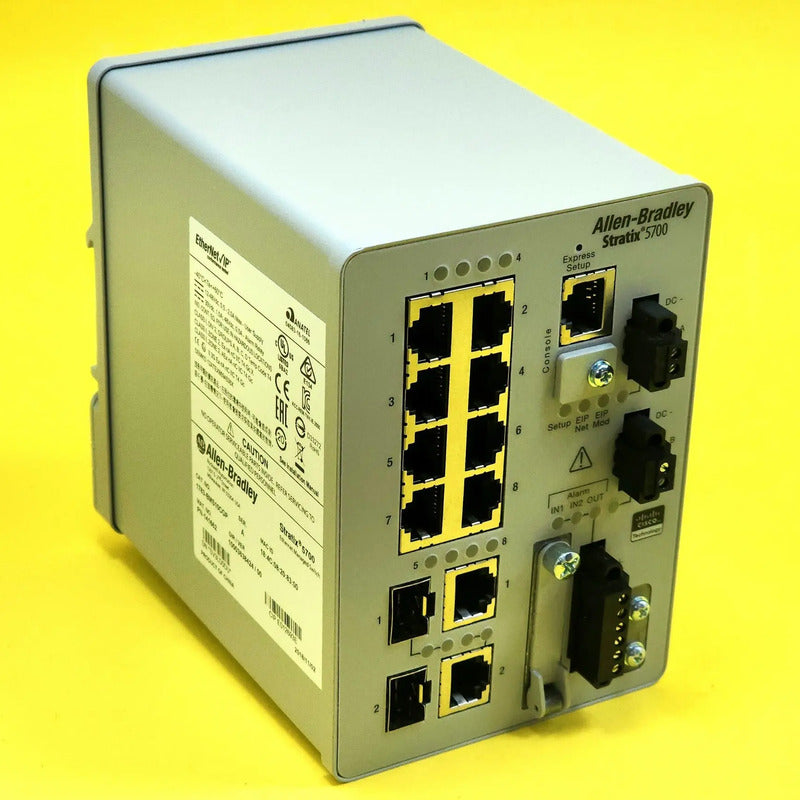 Allen Bradley 1783-bms10cgp Stratix 5700 10 Puertos. Usado