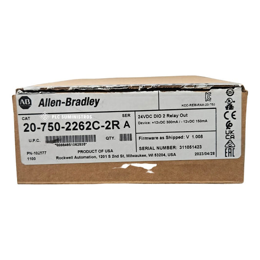 Allen Bradley 20-750-2262c-2r Modulo De E/s