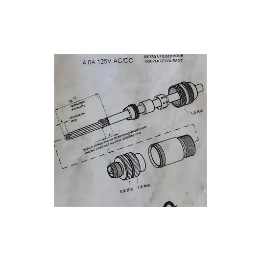 Phoenix Contact Sacc-m12ms-5con-pg9-sh Conector M12 1694266