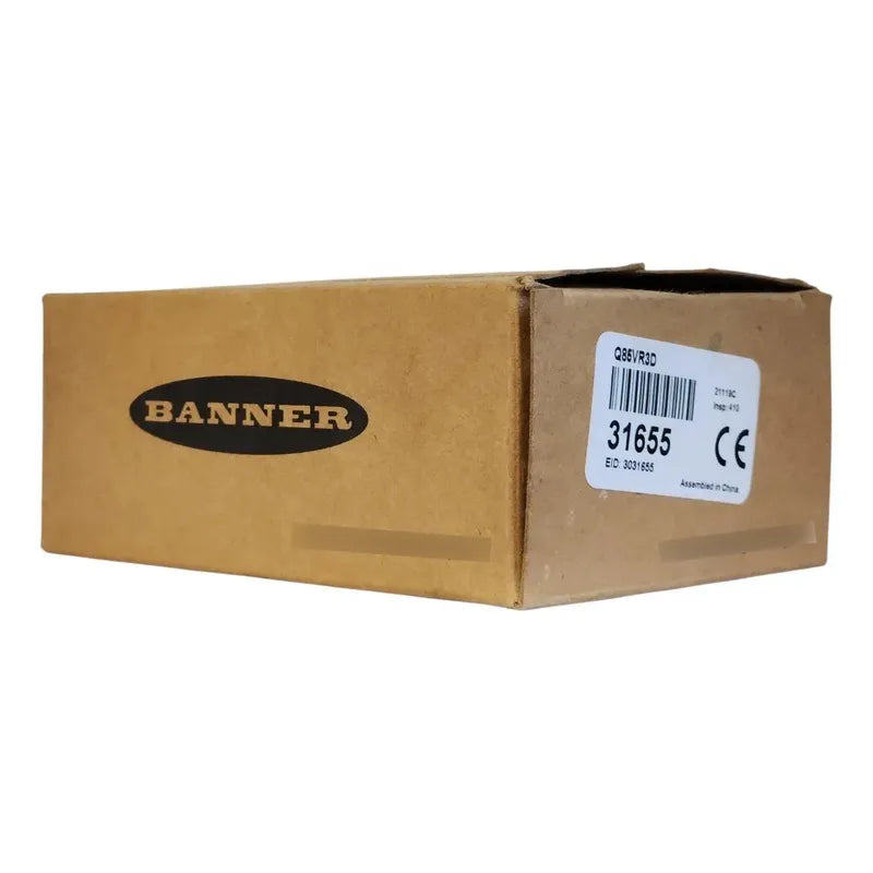 Banner Q85vr3d 31655 Sensor Fotoelectrico Difuso Rele