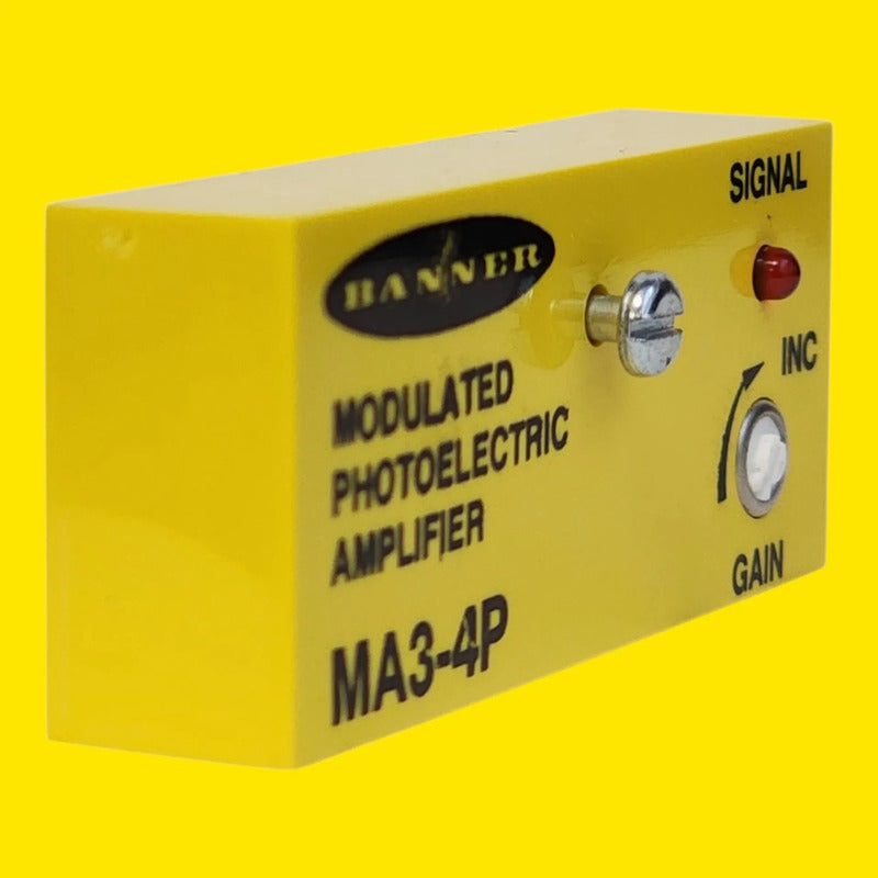 Amplificador Fotoeléctrico Modulado Banner Ma3-4p 25218