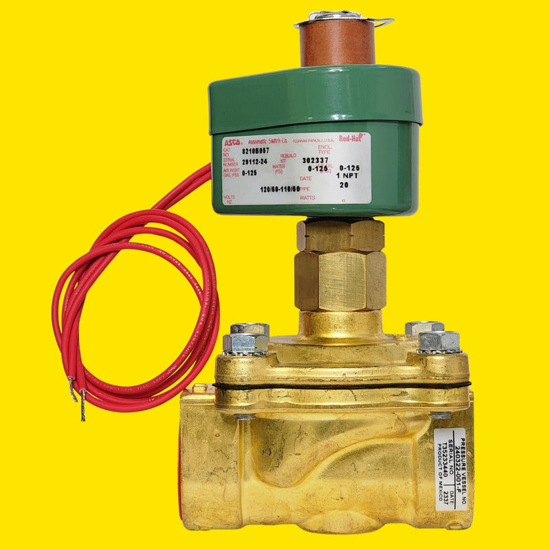 Válvula Solenoide Emerson Asco 8210b057 120/60 110/50