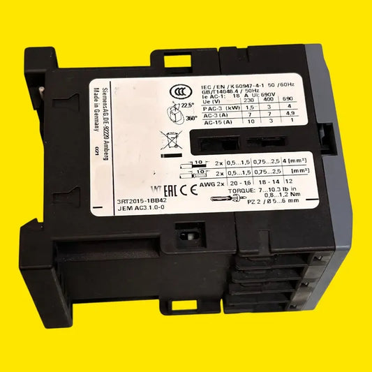 Siemens 3rt2015-1bb42 Contactor De Potencia Sirius