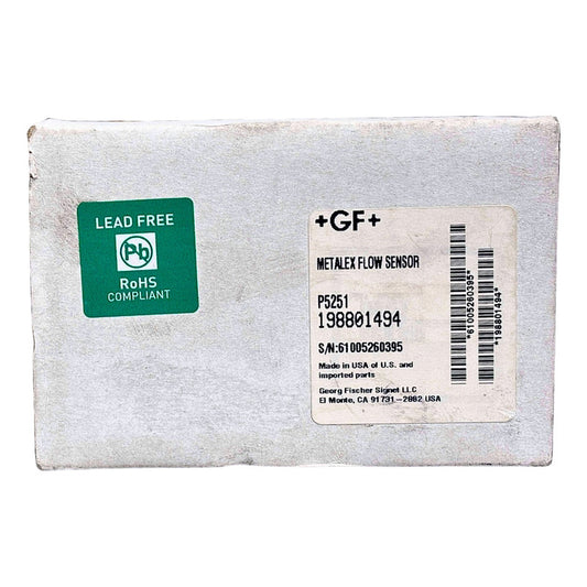 Signet P525-1 Sensor De Flujo De Rueda De Metal