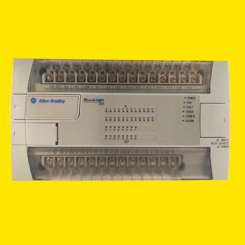 Controlador 1762-l40bwar Micrologix 1200 Con Puerto Rs232