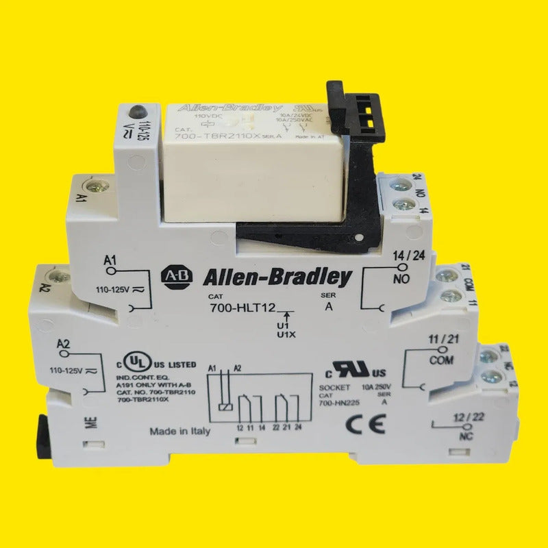 Allen Bradley 700-hlt12u1x Rele Interfaz Slim 12-24v Ac/dc