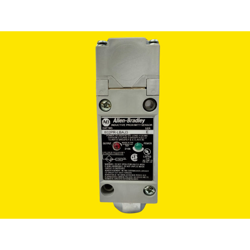 Allen-bradley 802pr-lbaj3 Sensor De Proximidad Inductivo