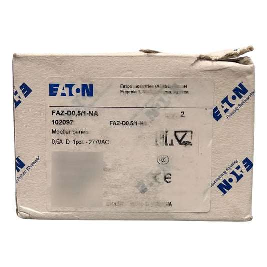 Eaton Faz-d0,5/1-na Interruptor Termomagnético 0.5a