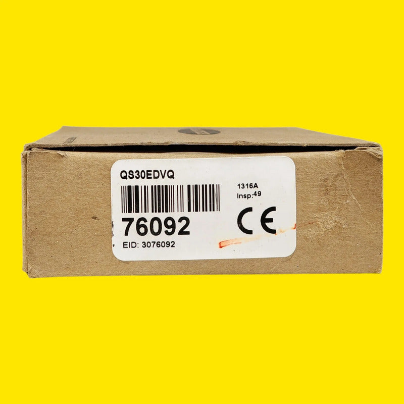 Banner Qs30edvq 76092 Sensor Fotoelectrico Difuso M12