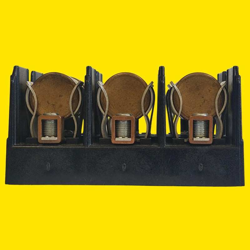 Bussman Bloque J60060-3cor + 3 Fusibles Clasej Lpj-40sp 600v