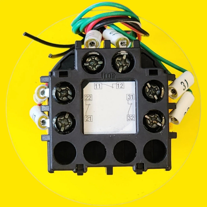 Idec Xw1e-bv Botón De Parada De Emergencia Rojo/amarillo