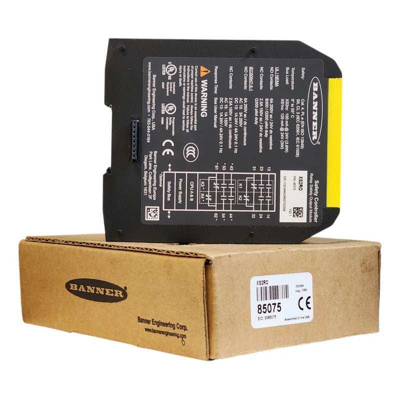 Banner 85075 Xs2ro Modulo Expansion Seguridad 4no 2nc
