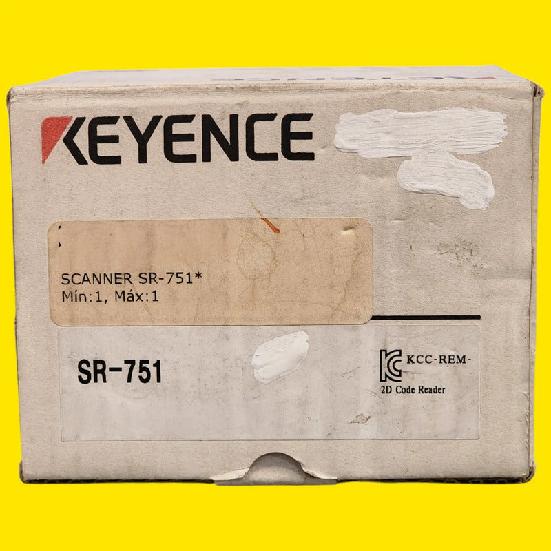 Keyence Sr-751 Lector De Códigos 1d Y 2d Negro M12