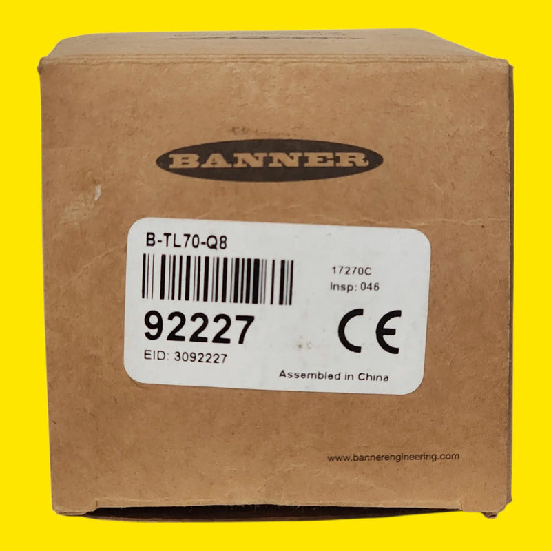 Banner 92227 B-tl70-q8 Base Torre Luz Tl70 12-30vdc M12