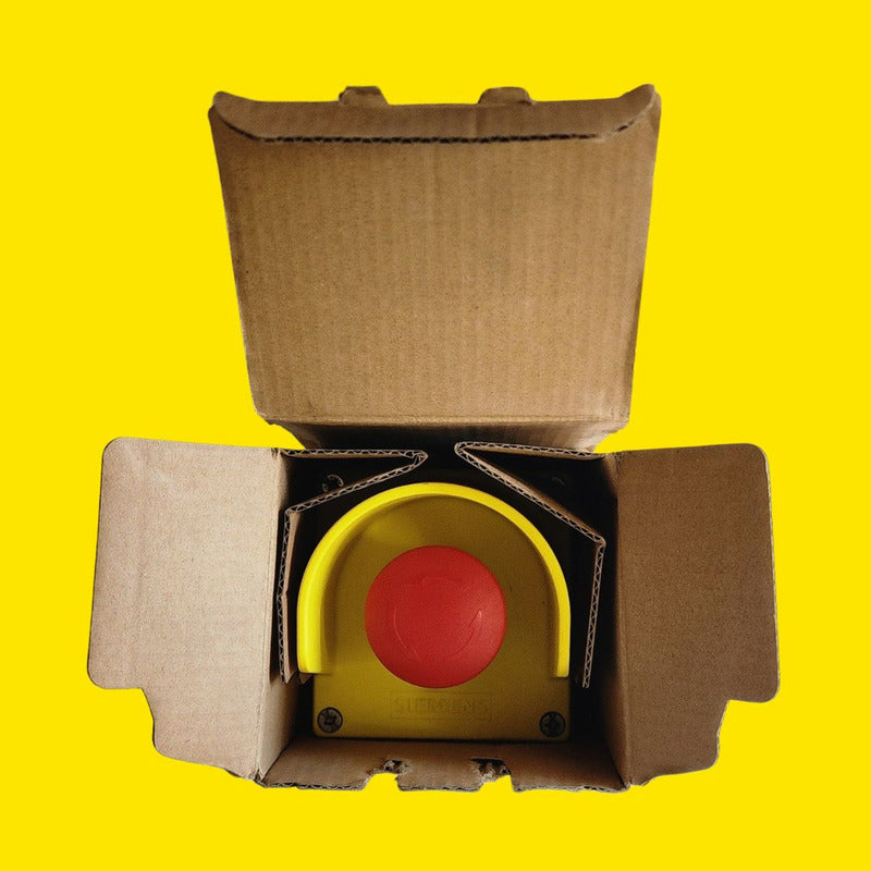 Botón Paro Emergencia Siemens 3su1801-0aa00-0ac2+sac190329