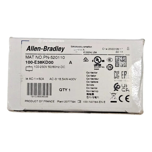 General - Allen-bradley 100-e38kd00 Contactor