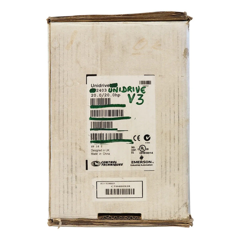 Uni2403 Drive Unidrive 15 Hp 24.3 Amp 11 Kw 380-480 Vac 3 Ph