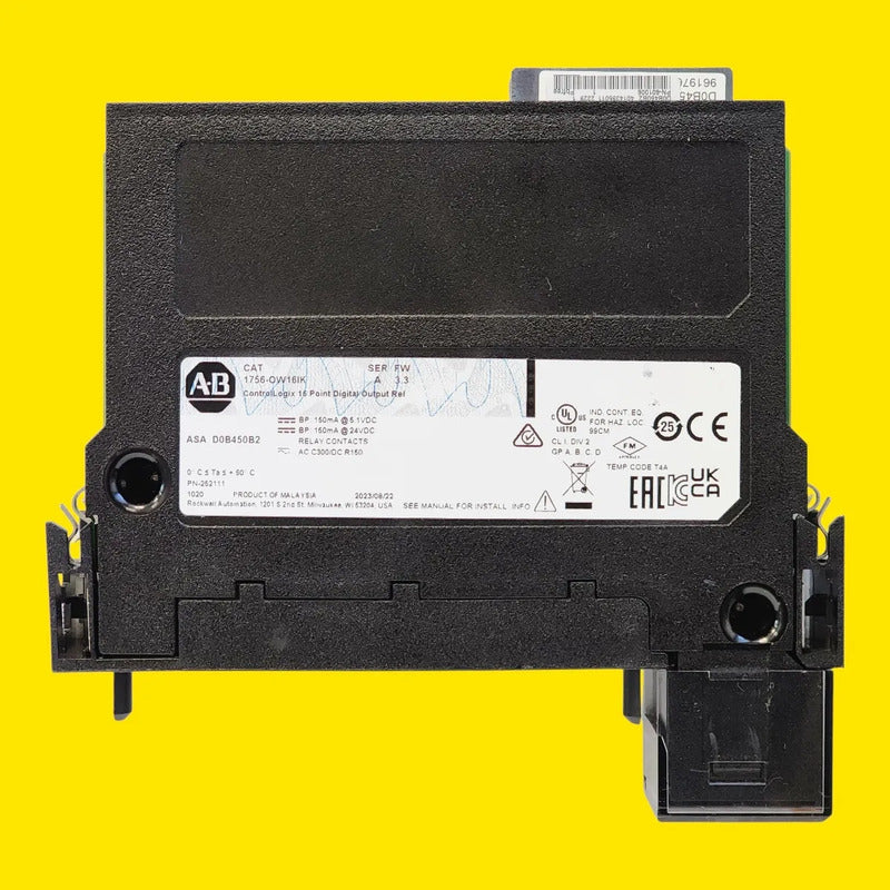 Modulo Salidas Relay 1756-ow16ik Allen Bradley Plc
