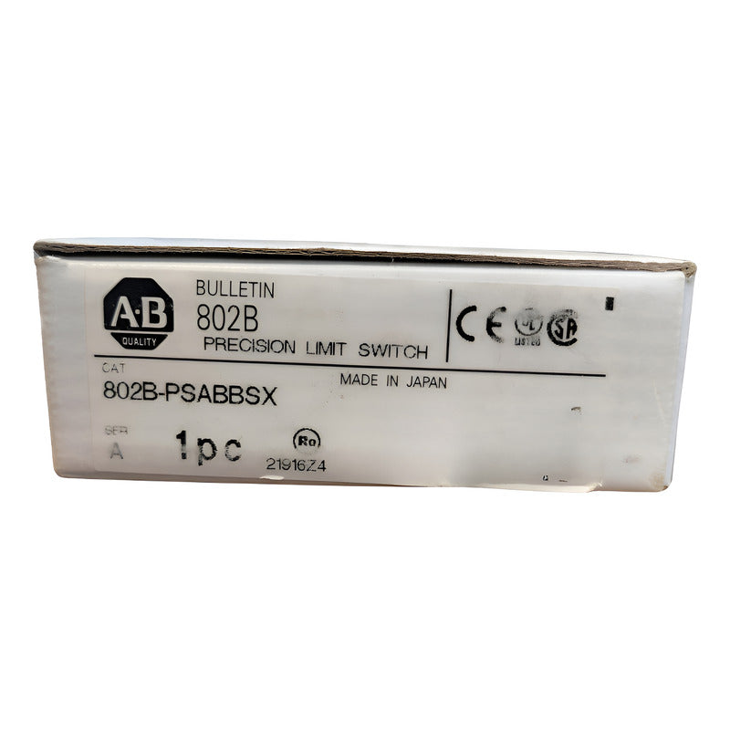 Allen-bradley 802b-psabbsx Interruptor De Limite De Pres. Gris