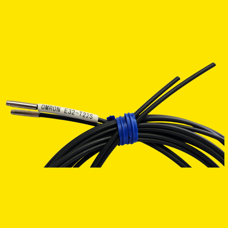 Omron E32-t22s Fibra Óptica Sensor Fotoeléctrico 2m