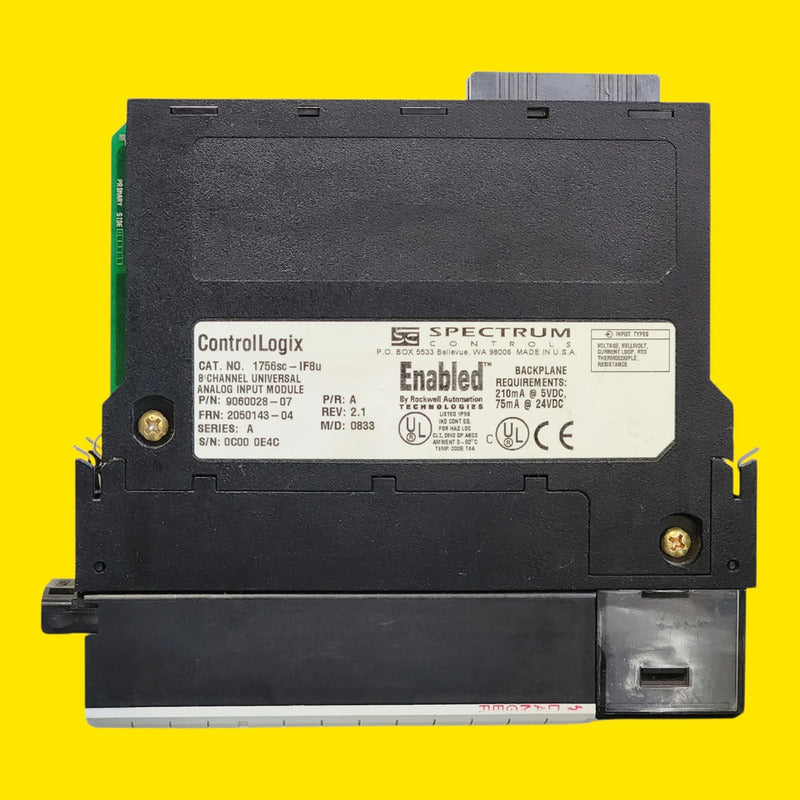 Spectrum 1756sc-if8u Modulo Entrada Analoga Plc 8ch