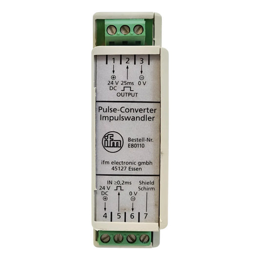 Ifm E80110 Convertidor Prolongador De Impulsos 24v Dc