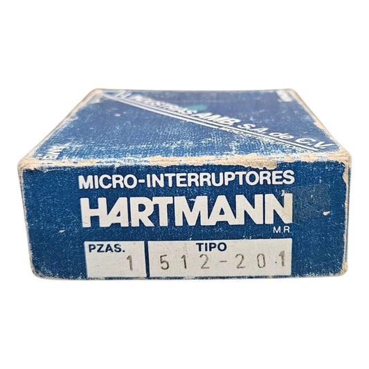 Hartmann 512-201 Micro Switch Accionador Acero