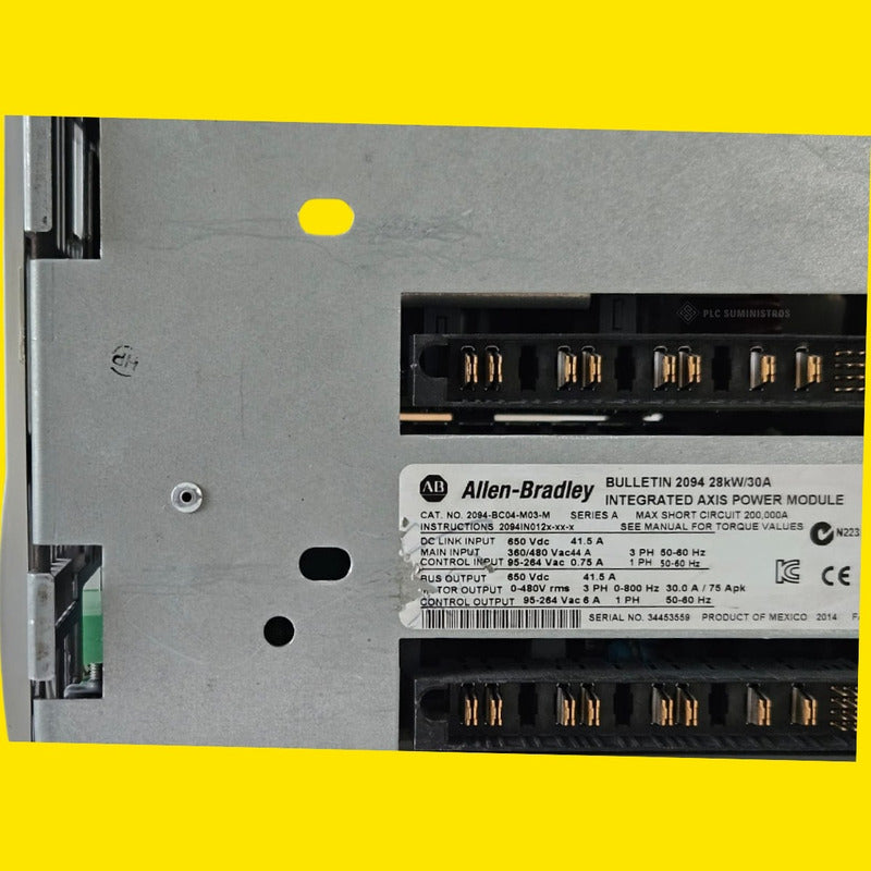 Allen-bradley Kinetix 2094-bc04-m03-m Ser. A
