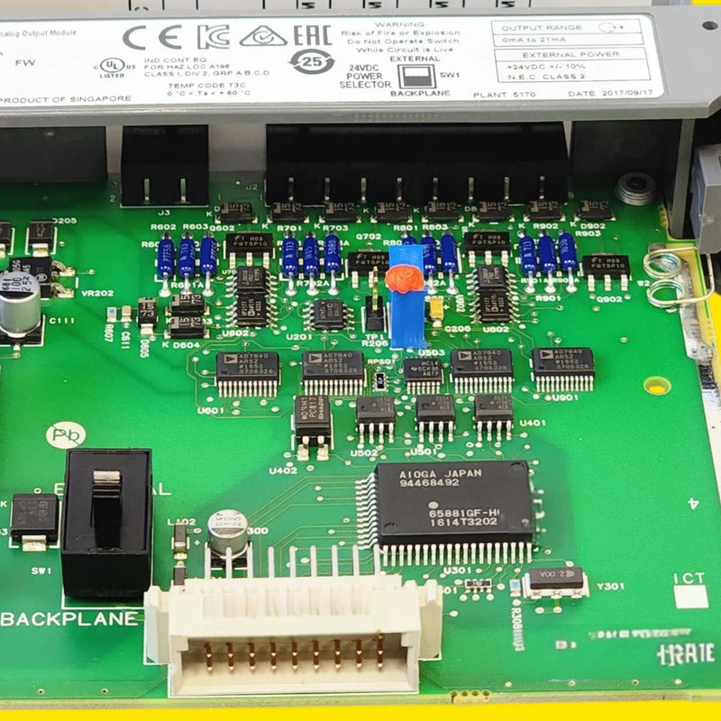 Allen-bradley 1746-no4i Slc 500 4 Salidas Analogicas