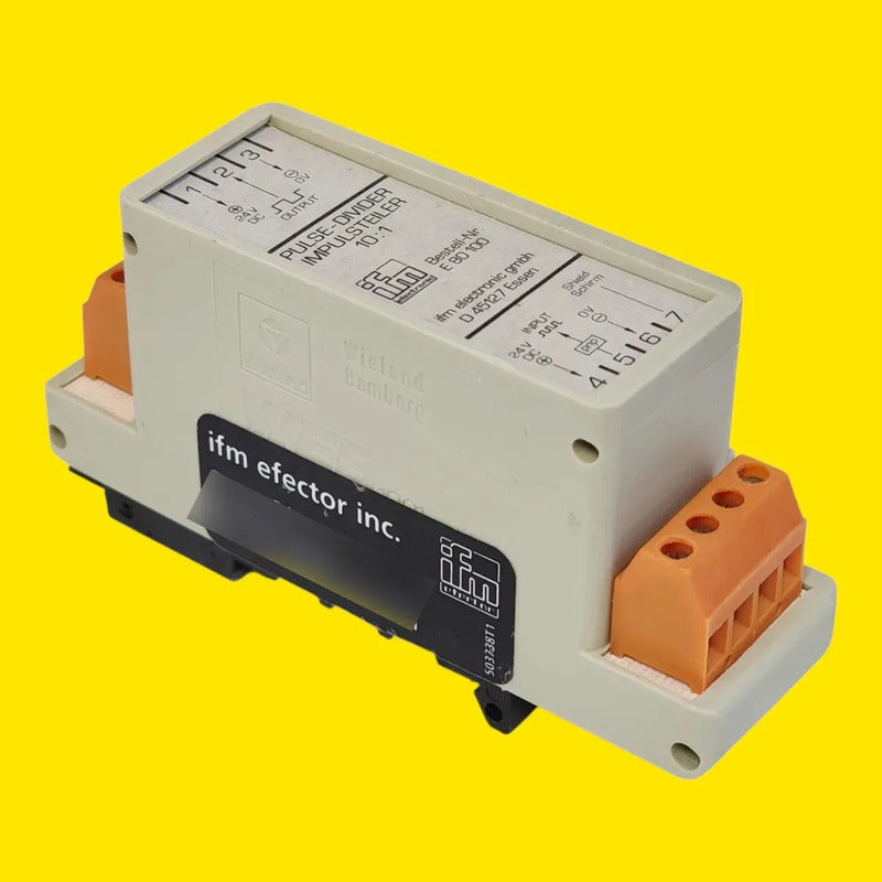 Ifm E80100 Divisor De Impulsos 10:1 24v Dc Industrial