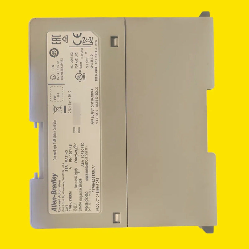 Allen-bradley 1769-l33erm Compactlogix 2mb Ethernet/ip