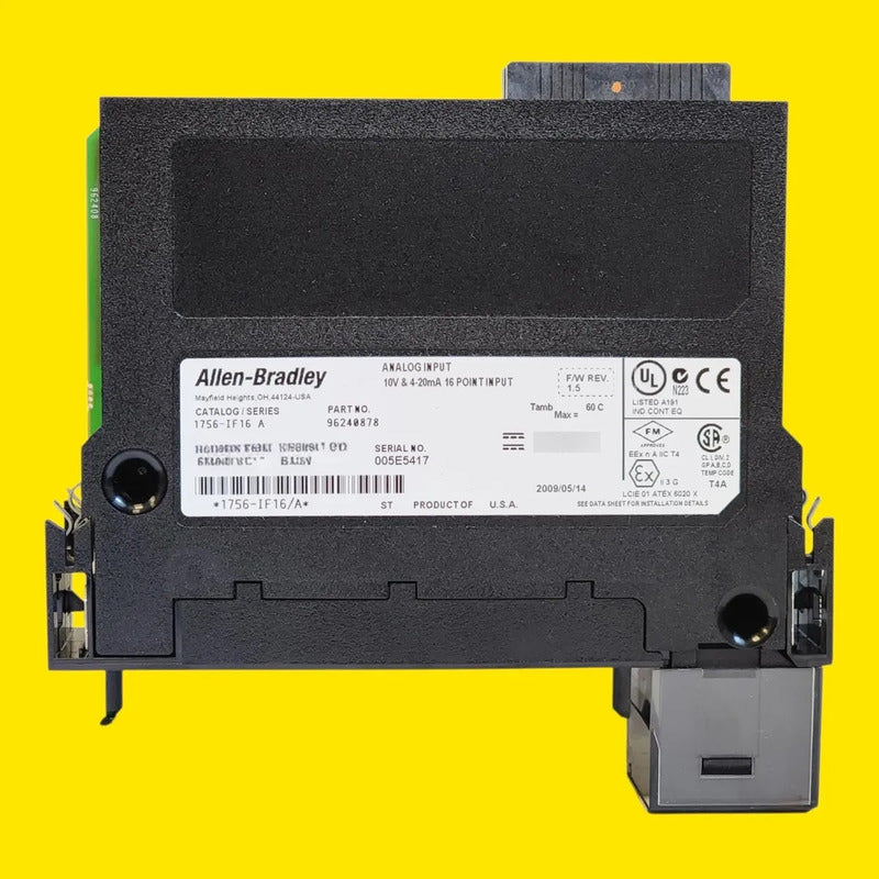 Allen-bradley 1756-if16 Módulo De Entradas Analógicas Plc