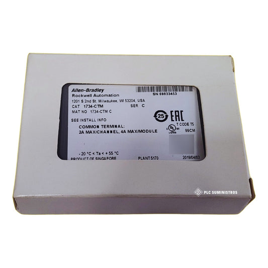 Allen Bradley 1734-ctm Modulo Common Terminal