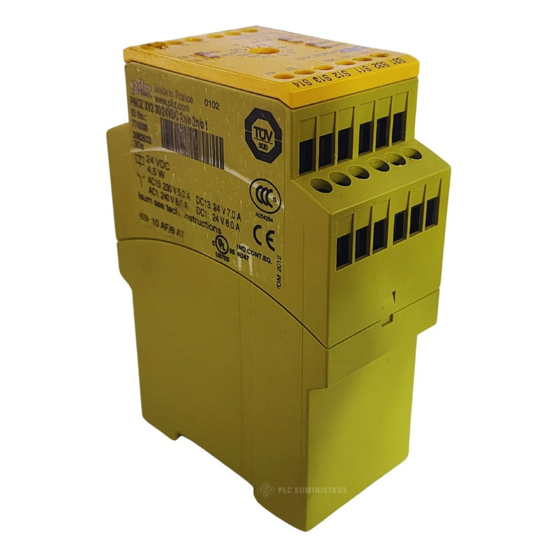 Pilz Pnoz Xv2 30/24vdc 2n/o 2n/o T 774500 Rele De Seguridad