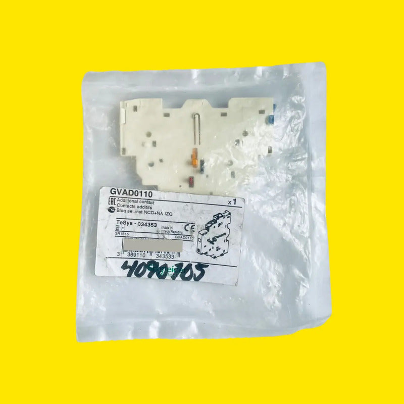 Schneider Gvad0110 Contacto Auxiliar Blanco