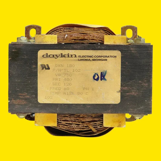 Daykin Dkn180 Transformador Monofasico 480v A 120v 750va Negro