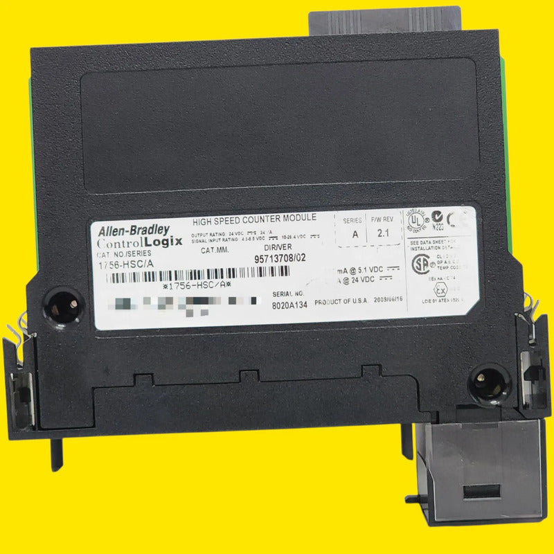 Allen Bradley 1756-hsc Módulo Contador Alta Velocidad Plc