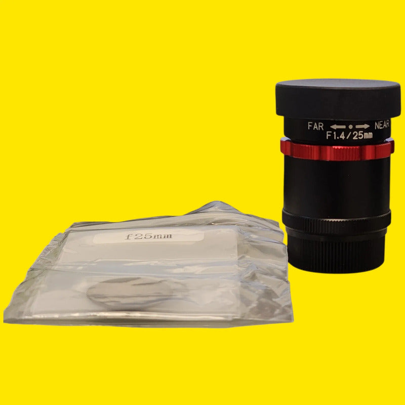 Keyence Ca-lh25p Lente De Alta Resolución Montura C C-mount Negro