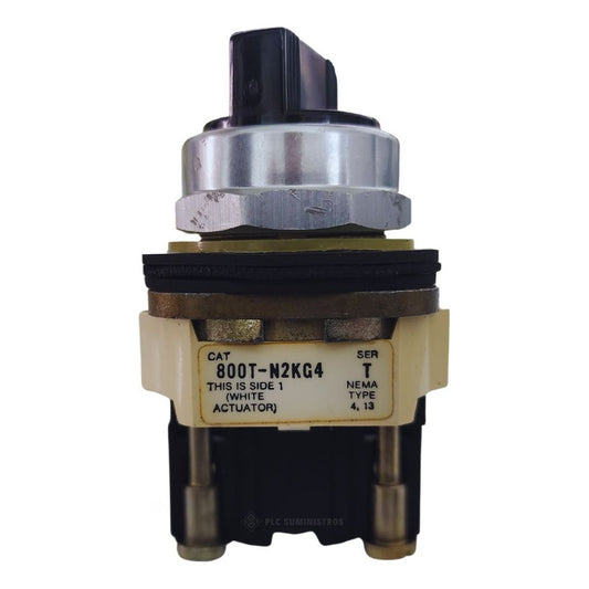 Allen Bradley 800t-n2kg4 Interruptor Selector. Usado